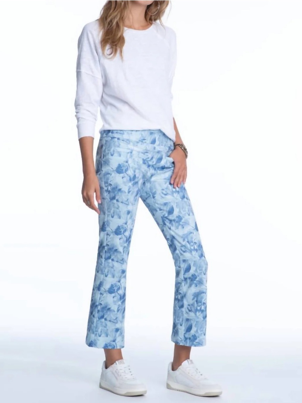 ELLIOTT LAUREN blue pull on pants